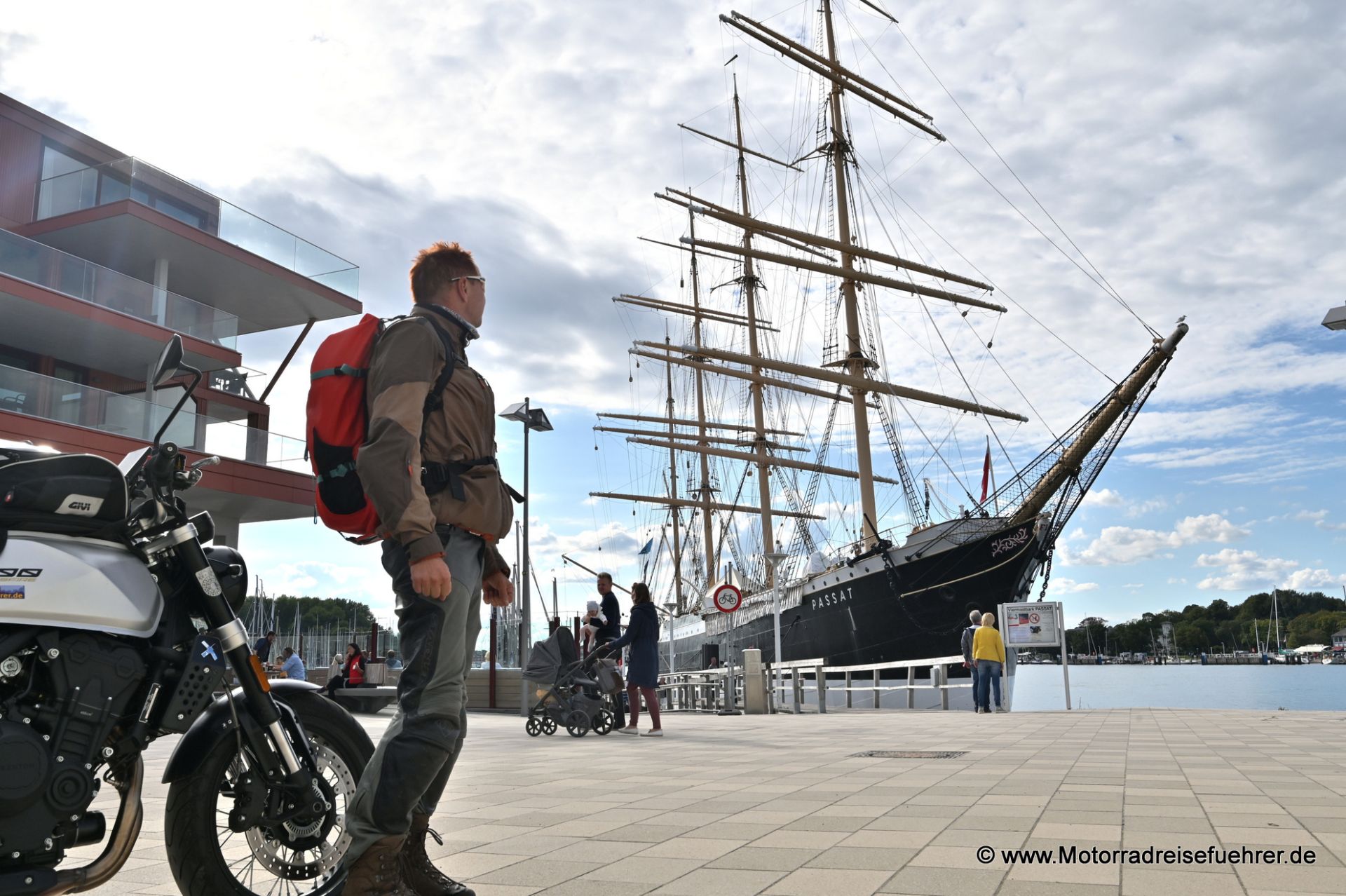 Priwall: Passat und Travemünde