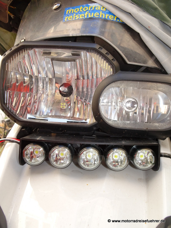 Motorradscheinwerfer mit LED nachrüsten - Motorrad-Tour-Online
