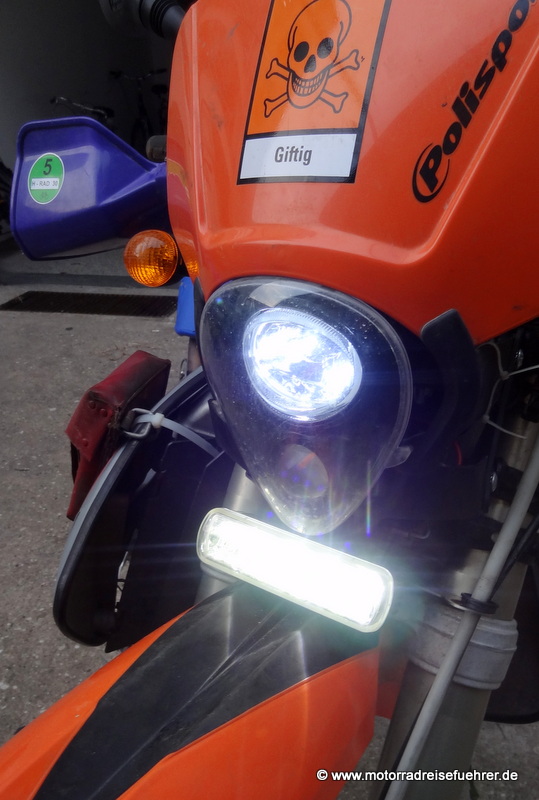 Motorrad Scheinwerfer PROZOR 2 Stück Motorrad Zusatzscheinwerfer mit Schalter U7 Motorrad Zusätzliche LED-Tagfahrlichter 12V 24V Vorne Scheinwerfer Tagfahrlicht mit hohen Abblendlicht Strobe 